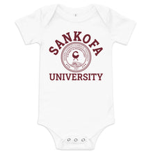Load image into Gallery viewer, Sankofa University Baby Short-Sleeve One Piece