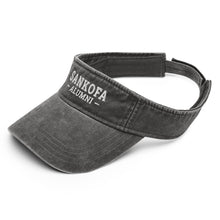 Load image into Gallery viewer, Sankofa University Alumni Vintage Denim Visor