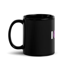 Load image into Gallery viewer, I Walk Crenshaw Black Glossy Mug
