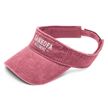 Load image into Gallery viewer, Sankofa University Alumni Vintage Denim Visor