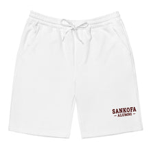 Load image into Gallery viewer, Sankofa University Alumni Men's Fleece Sweat Shorts