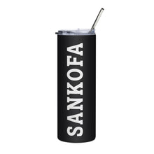 Load image into Gallery viewer, Sankofa University Stainless Steel Tumbler
