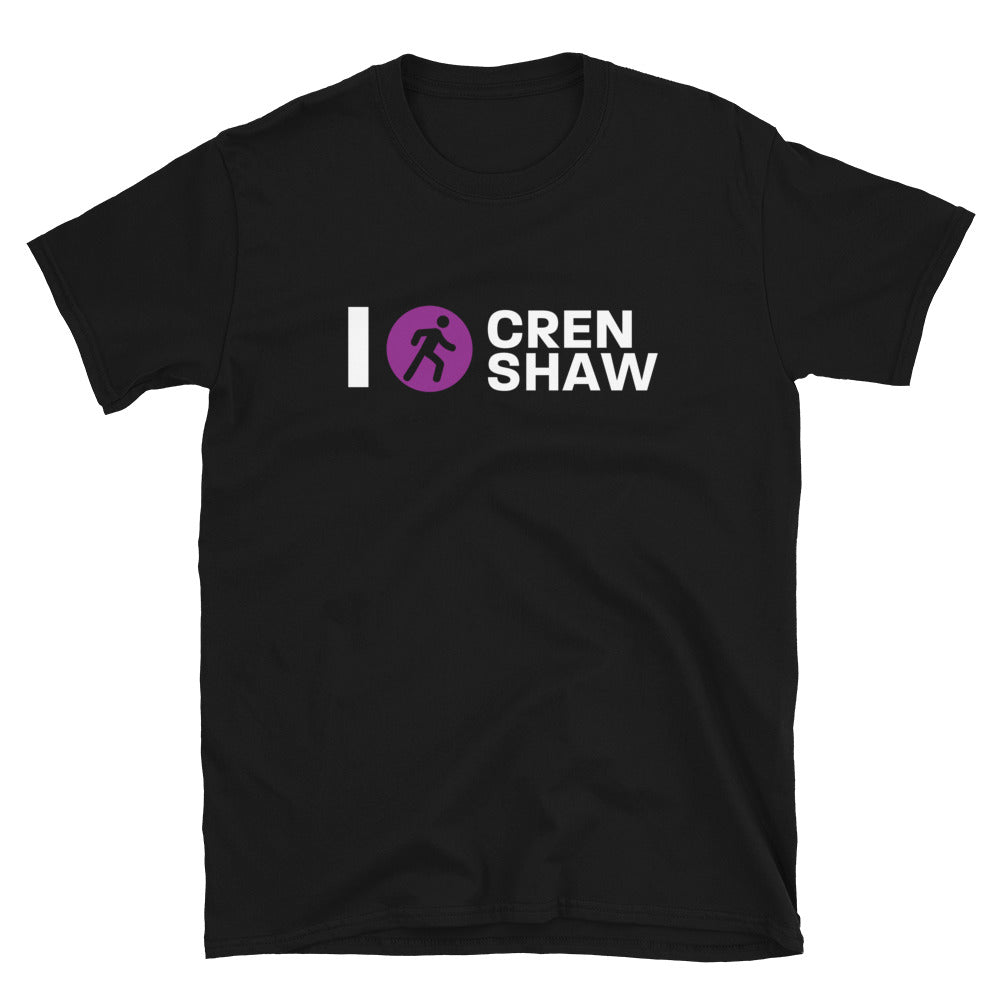 I Walk Crenshaw Short-Sleeve Unisex T-Shirt
