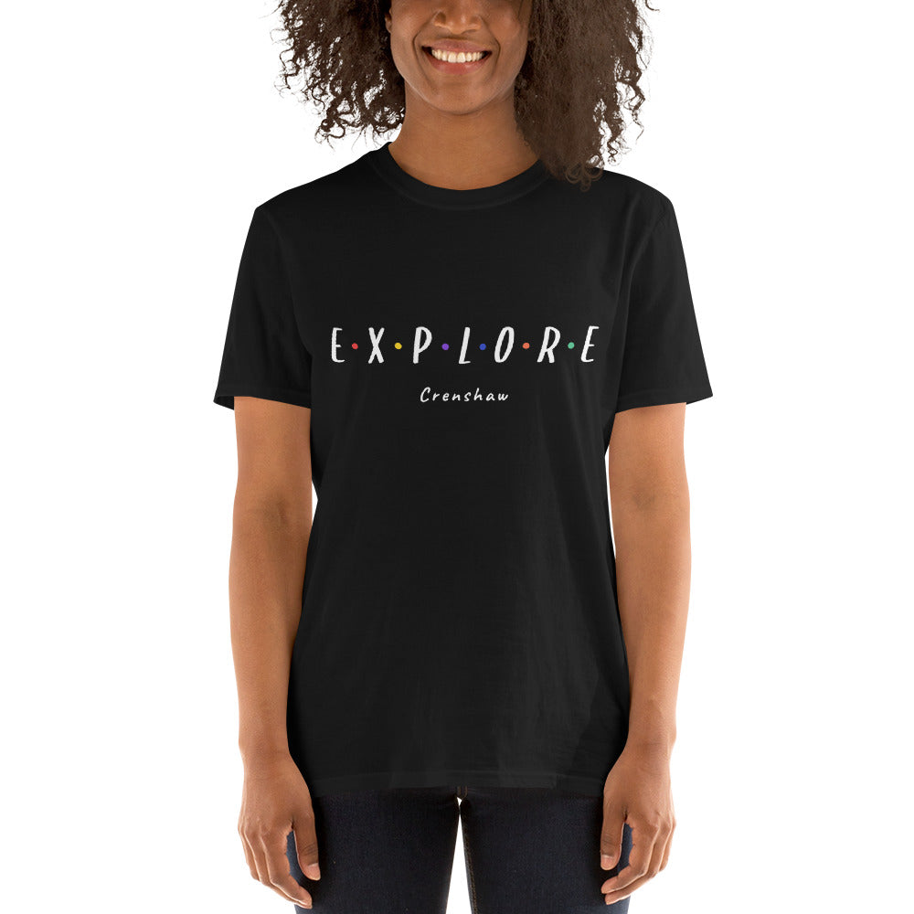 Personalizable Explore Short-Sleeve Unisex T-Shirt