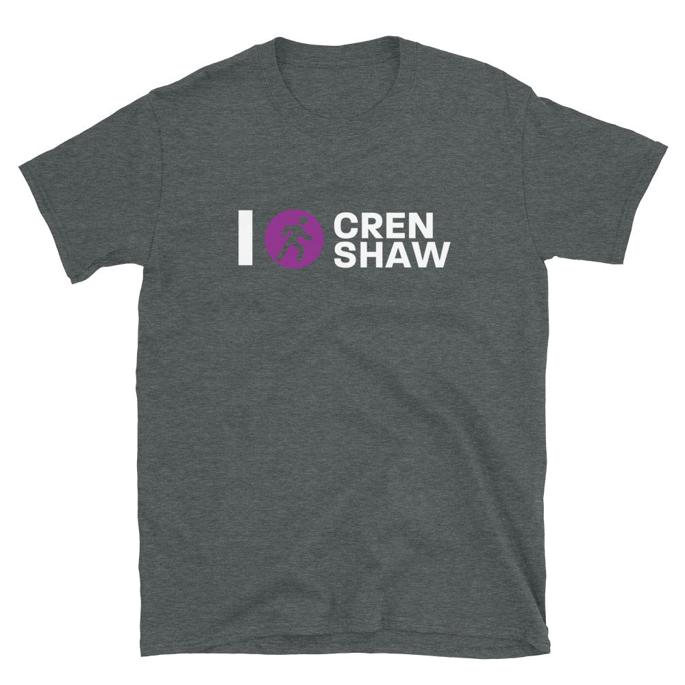 I Walk Crenshaw Short-Sleeve Unisex T-Shirt