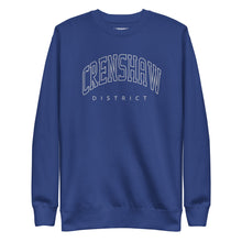 Load image into Gallery viewer, Crenshaw District Embroidered Unisex Sweatshirt