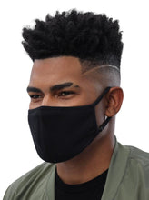 Load image into Gallery viewer, Black Face Masks (3-Pack)