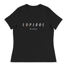 Load image into Gallery viewer, Personalizable Explore Women's Short-Sleeve Relaxed T-Shirt