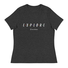 Load image into Gallery viewer, Personalizable Explore Women's Short-Sleeve Relaxed T-Shirt