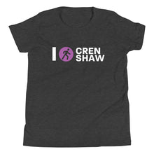 Load image into Gallery viewer, I Walk Crenshaw Youth Short Sleeve T-Shirt