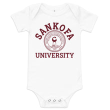 Load image into Gallery viewer, Sankofa University Baby Short-Sleeve One Piece
