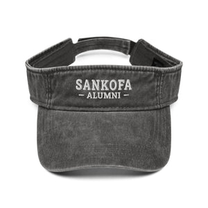 Sankofa University Alumni Vintage Denim Visor