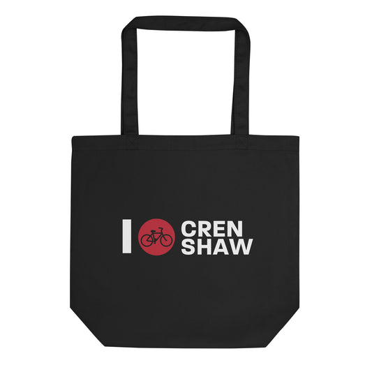 I Bike Crenshaw Eco Tote Bag