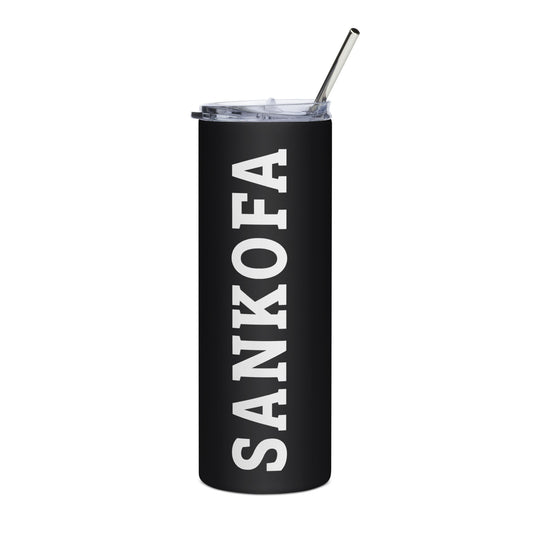 Sankofa University Stainless Steel Tumbler