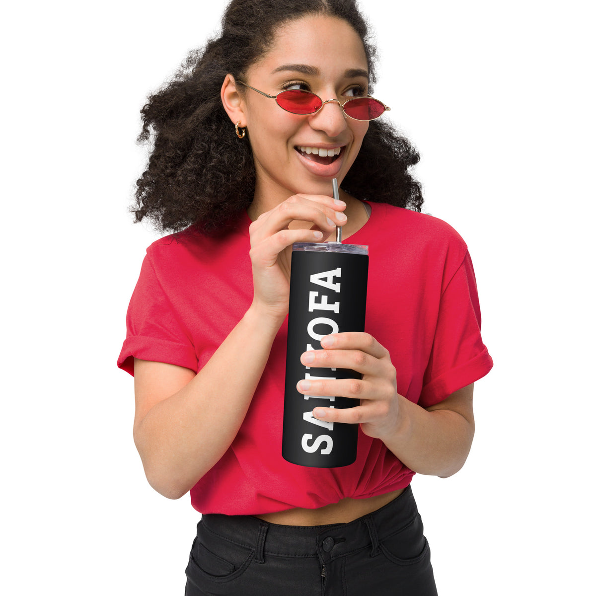 Sankofa University Stainless Steel Tumbler