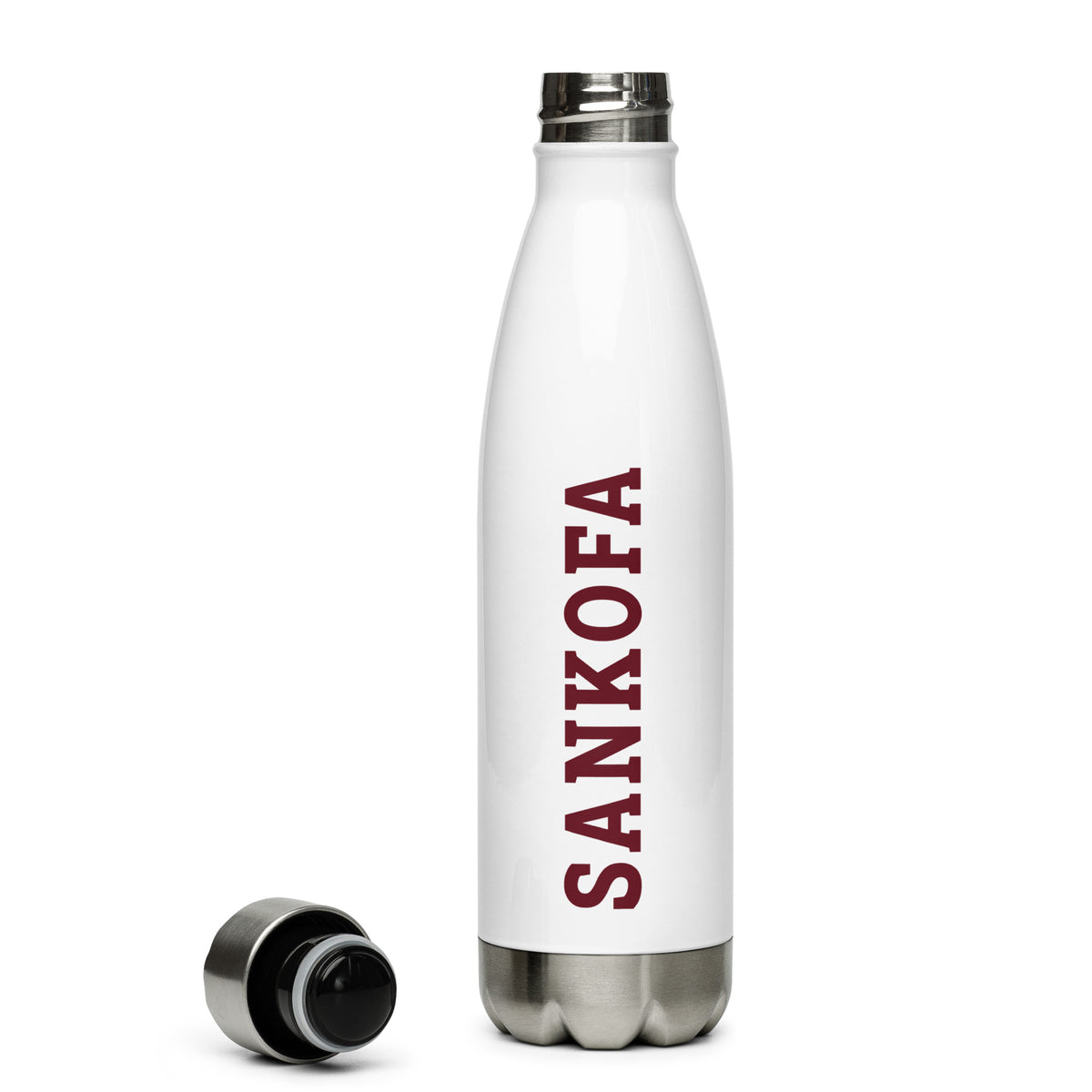 Sankofa University Stainless Steel Water Bottle