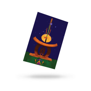 C is for Capoeira: W Postcard