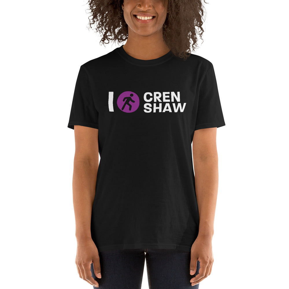 I Walk Crenshaw Short-Sleeve Unisex T-Shirt