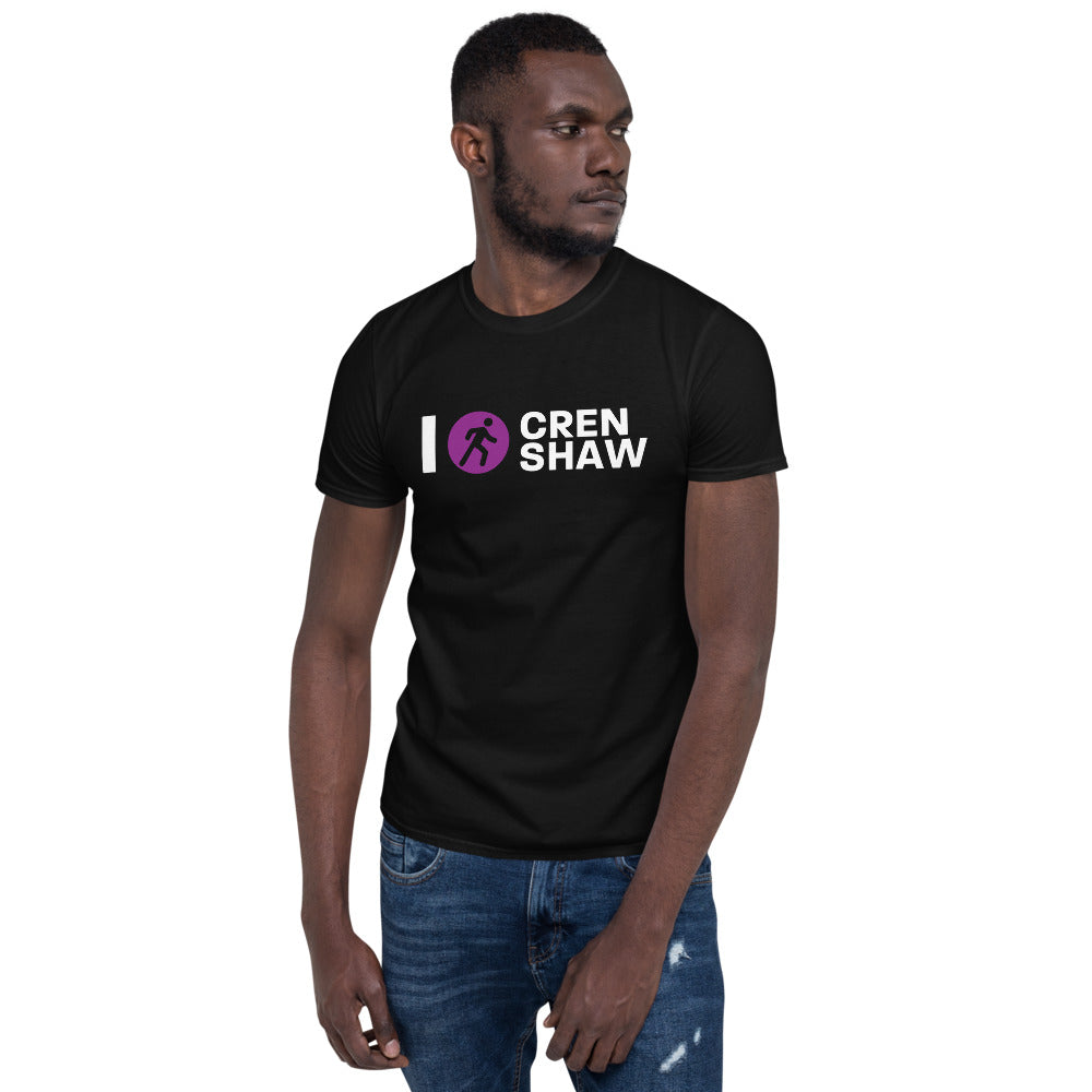 I Walk Crenshaw Short-Sleeve Unisex T-Shirt