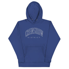 Load image into Gallery viewer, Crenshaw District Embroidered Unisex Hoodie
