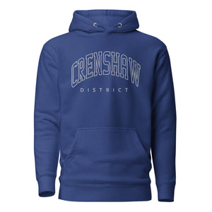 Crenshaw District Embroidered Unisex Hoodie