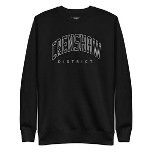 Crenshaw District Embroidered Unisex Sweatshirt