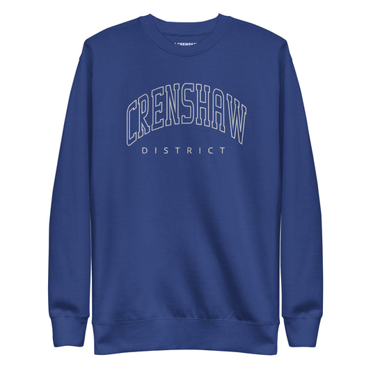 Crenshaw District Embroidered Unisex Sweatshirt