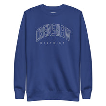 Load image into Gallery viewer, Crenshaw District Embroidered Unisex Sweatshirt
