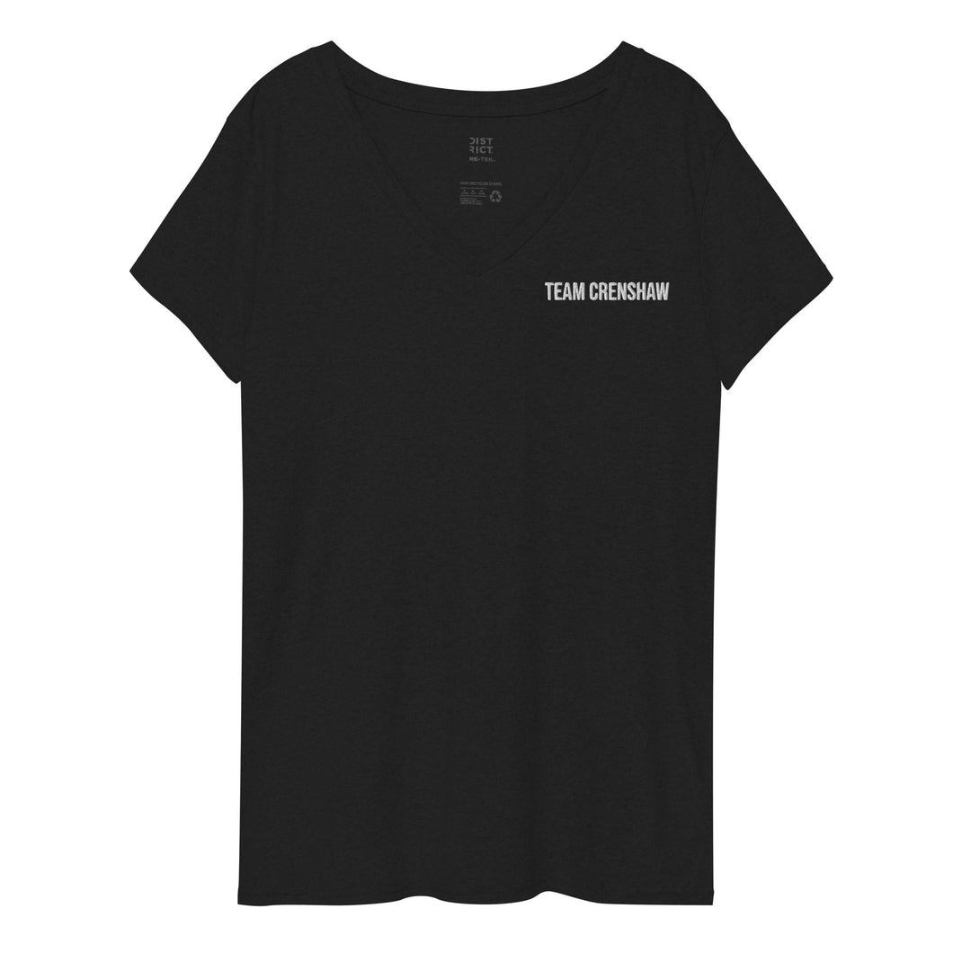 Team Crenshaw Women’s Recycled V-neck T-shirt