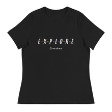 Load image into Gallery viewer, Personalizable Explore Women&#39;s Short-Sleeve Relaxed T-Shirt
