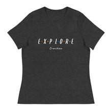 Load image into Gallery viewer, Personalizable Explore Women&#39;s Short-Sleeve Relaxed T-Shirt
