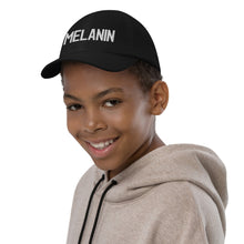 Load image into Gallery viewer, MELANIN Youth Dad Hat
