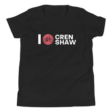 Load image into Gallery viewer, I Bike Crenshaw Youth Short Sleeve T-Shirt
