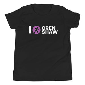I Walk Crenshaw Youth Short Sleeve T-Shirt